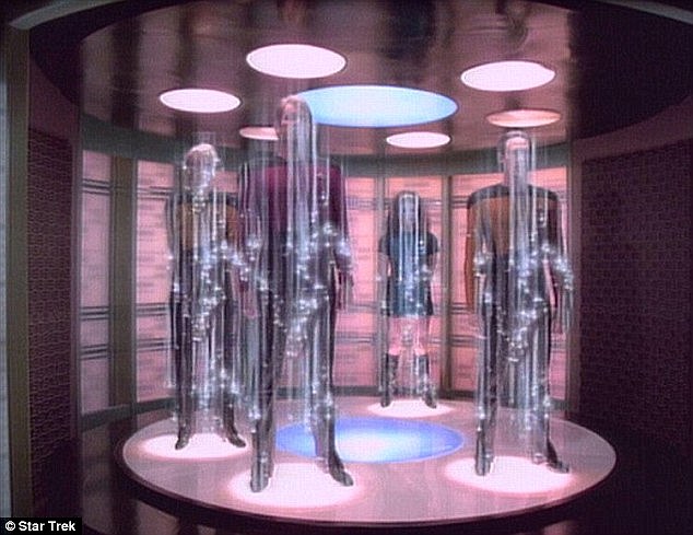 Human teleportation was a feature seen in Star Trek (pictured). Some experts have said breakthroughs in quantum teleportation could eventually lead to human teleportation