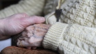 Alzheimer's holding hands 