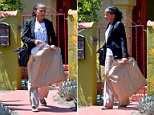 Off she goes! Meghan Markle's mother, Doria Ragland, made her way to Los Angeles International Airport on Tuesday ahead of the royal wedding 